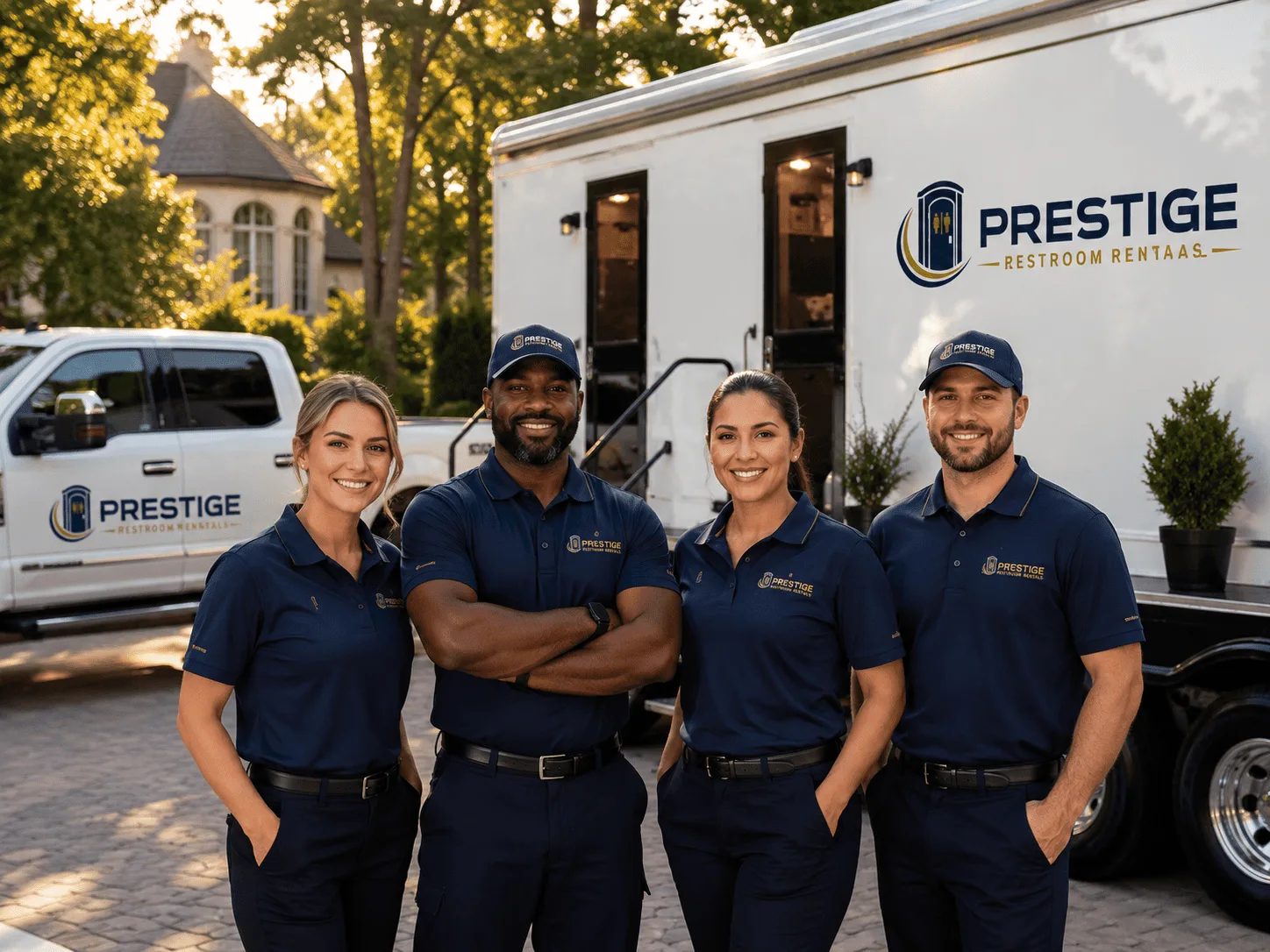 Trusted Luxury Portable Restrooms company in Cascilla, MS